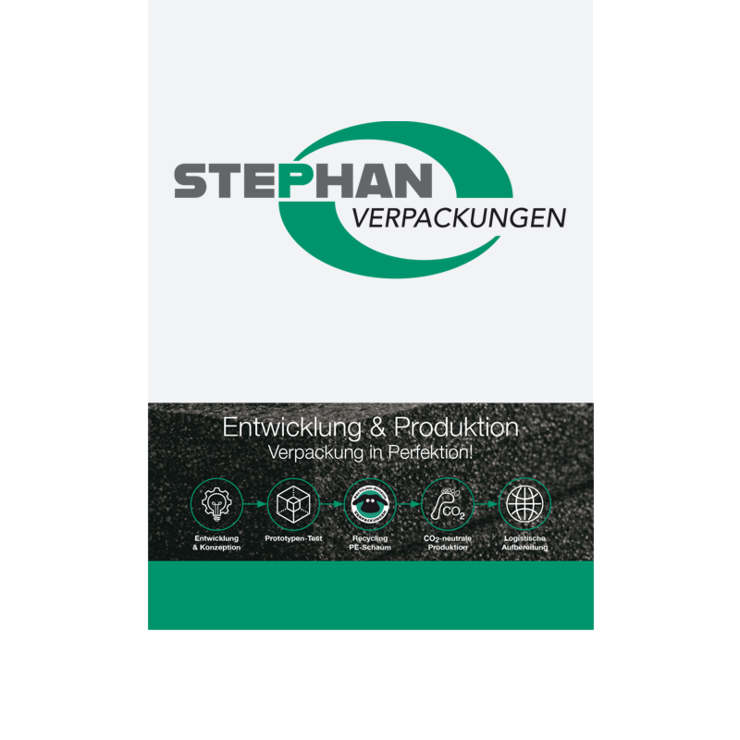 Titelseite Imagebroschüre der Stephan Schaumstoffe GmbH