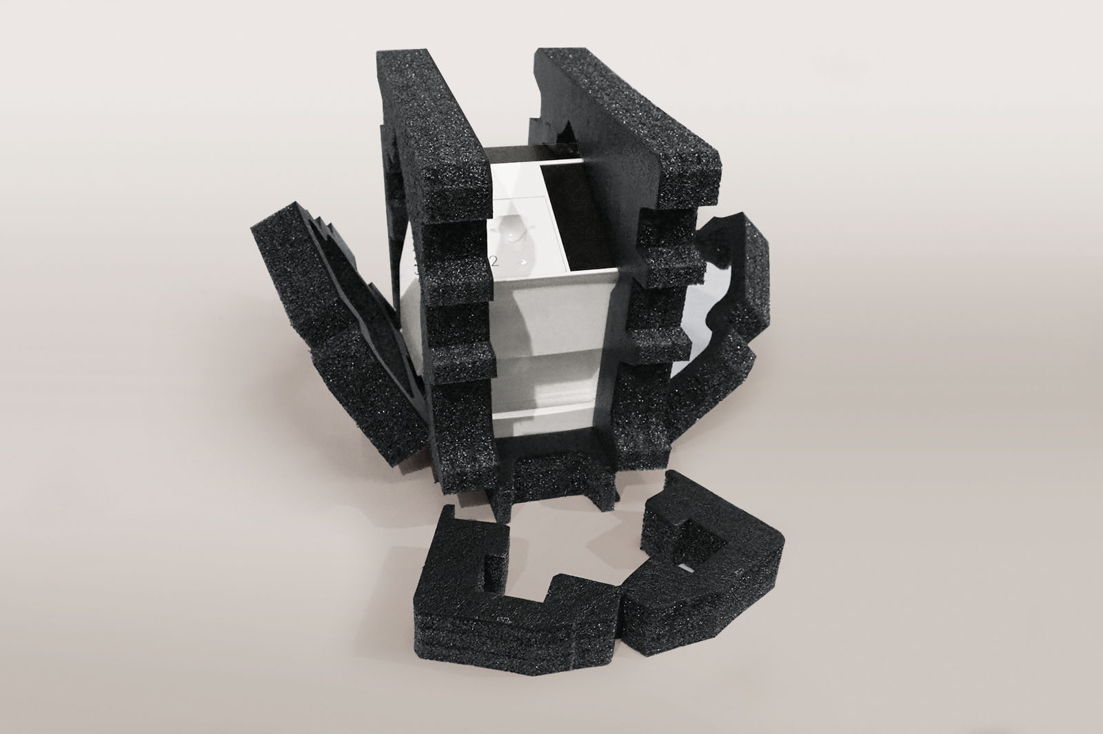 Hier findet die Polster-Klammer ihren Einsatz.