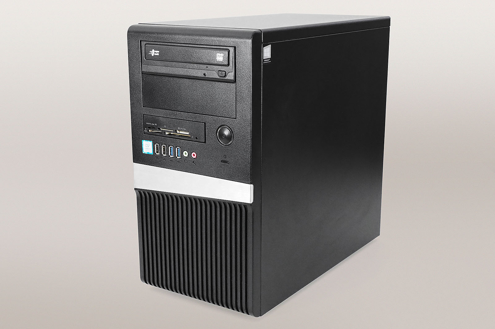 PC-Tower im Rekkor®-Wabenpolster – komprimierte Wabenstruktur schützt Kanten und Ecken beim Versand