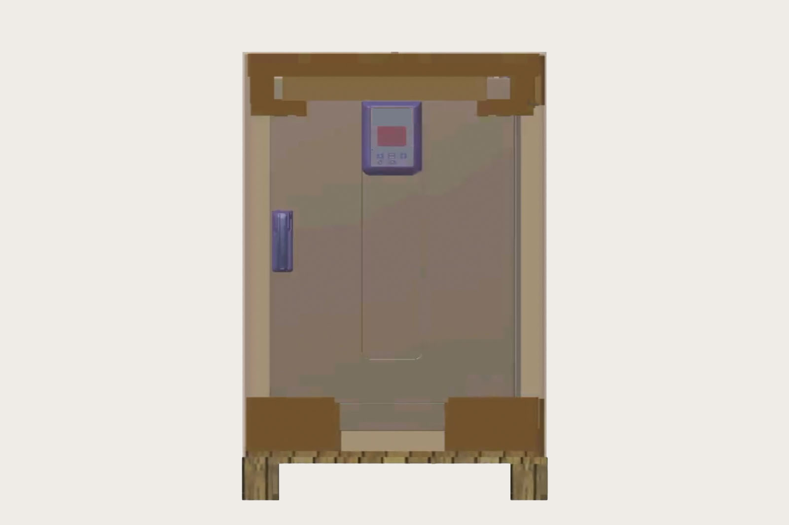 Der Inkubator ist fertig für den weltweiten Versand